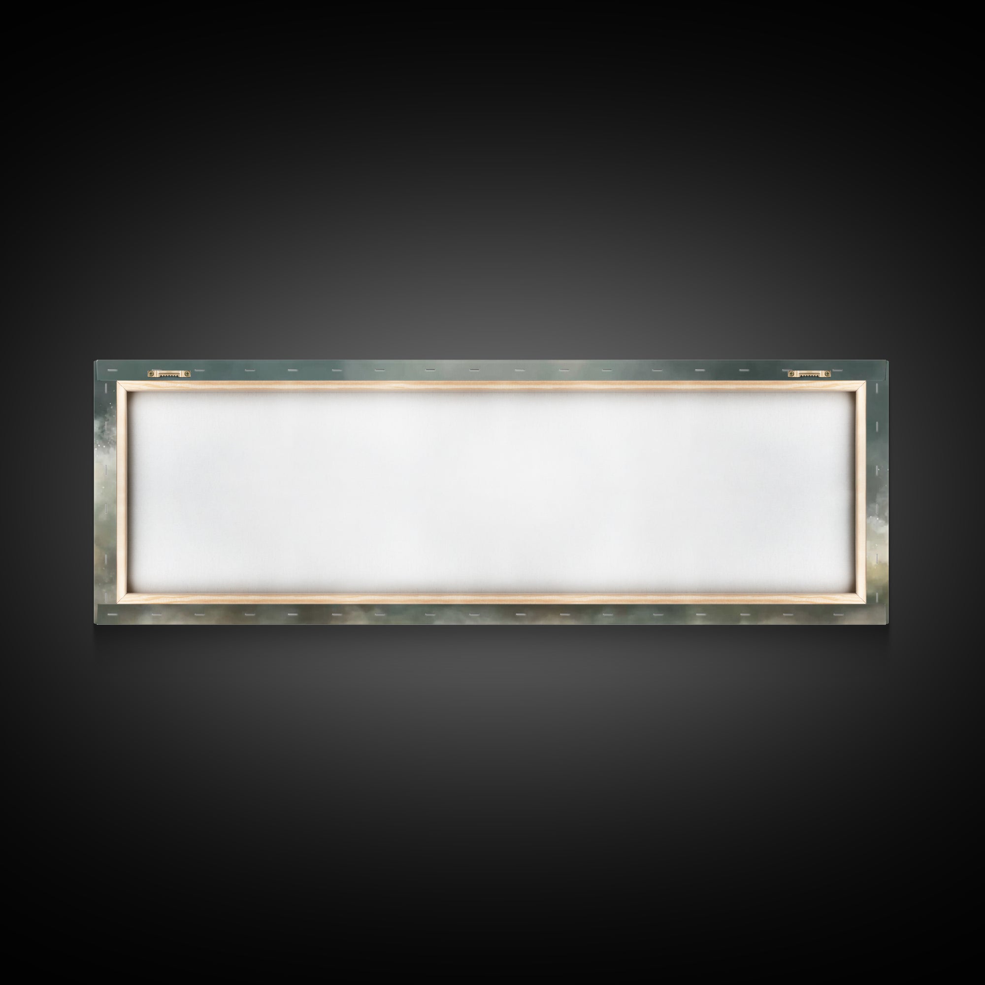Heavenward Hands – Framed Canvas Print – Panoramic Frame – Christian Art – Christian Art Canvas – Christian Painting – Christian Christmas