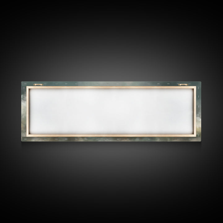 Heavenward Hands – Framed Canvas Print – Panoramic Frame – Christian Art – Christian Art Canvas – Christian Painting – Christian Christmas