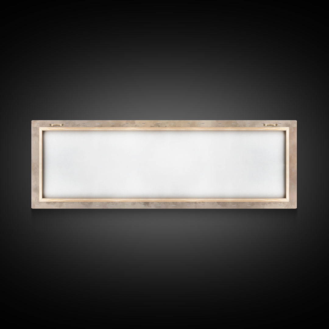 Rising In Faith | Framed Canvas Print | Christian Wall Art | Panoramic Painting | Christian Art Work | Jesus Painting | Christian Decor