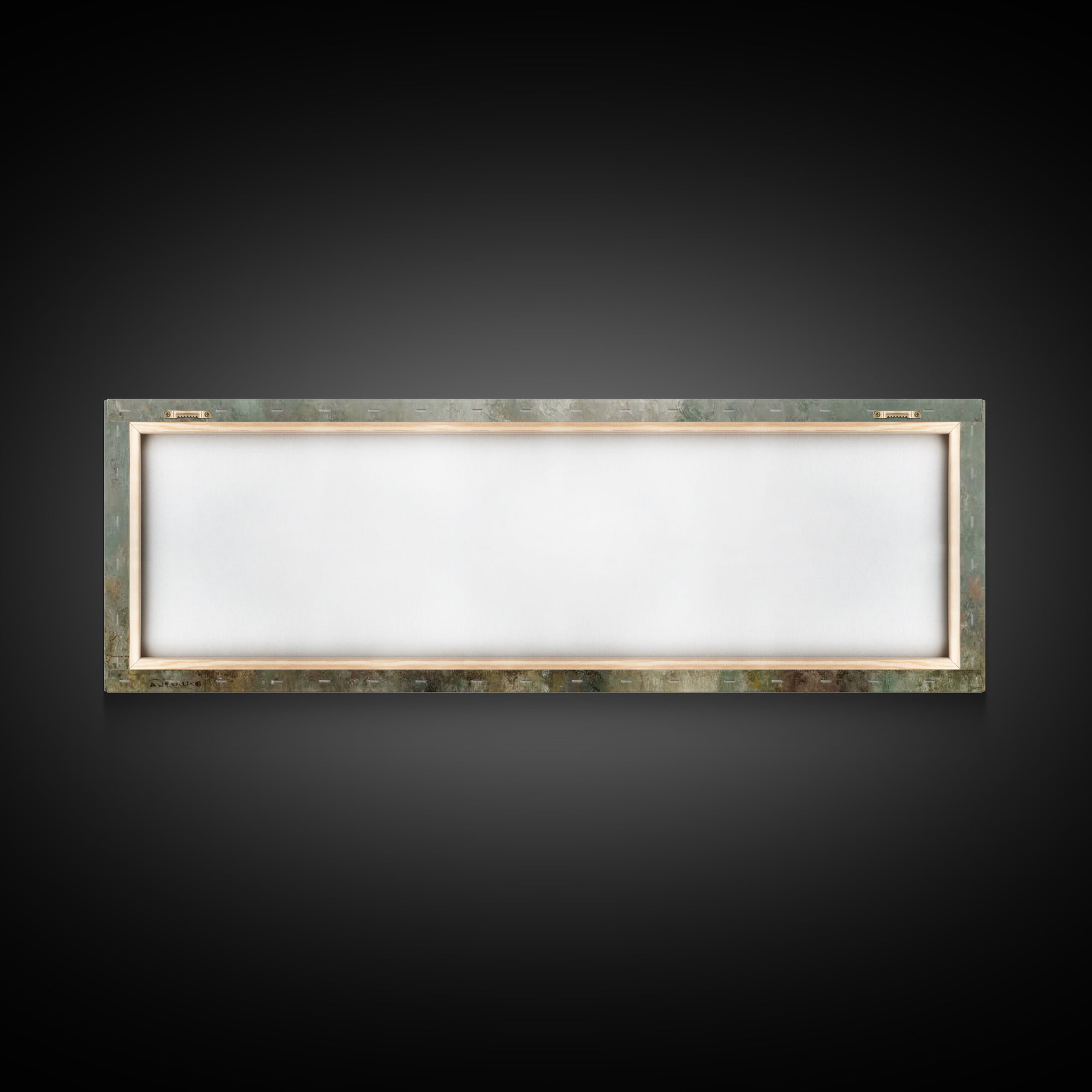 Cloudborne Worship - Framed Canvas Print - Christian Art Canvas - Panoramic Frame - Christian Painting - Christian Wall Art - Christian Gif