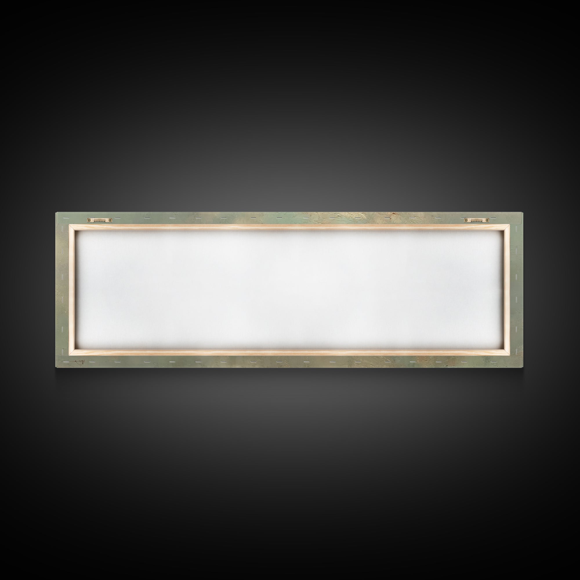 Sacred Summit, Framed Canvas Print, Christian Wall Art, Panoramic Print, Christian Art Canvas, Christian Painting, Christian Decoration
