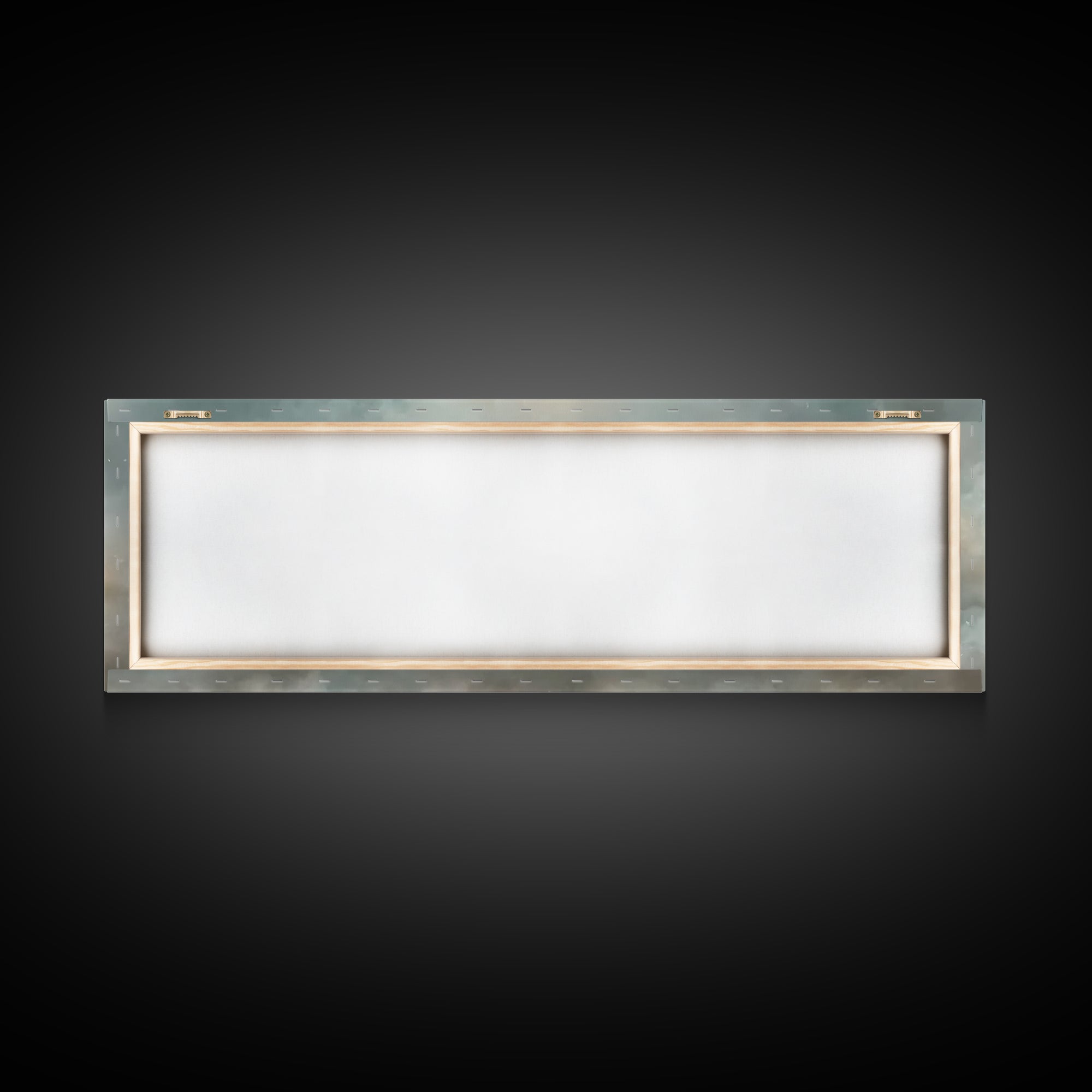 Peaceful Crossrise, Framed Canvas Print, Christian Art Print, Panoramic Painting, Christian Wall Art, Subtle Christian Art, Christian Gift