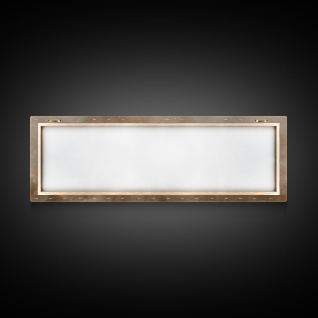 Guiding Light Path | Framed Canvas Print | Panoramic Art | Christian Art Canvas | Christmas Art | Christian Wall Art | Christian Christmas