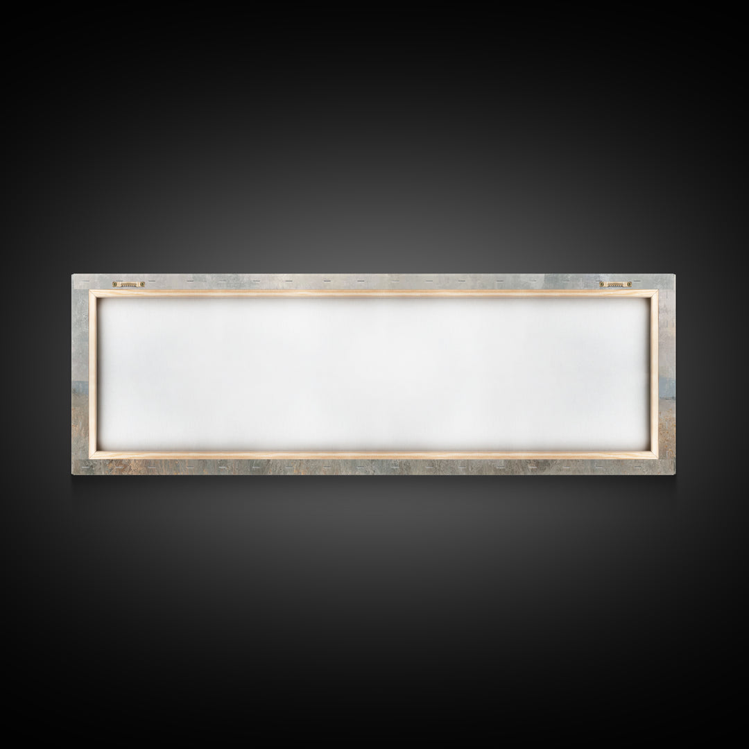Path Of Peace | Framed Canvas Print | Panoramic Art | Christian Wall Art | Christian Art Canvas | Christian Art | Subtle Christian Art