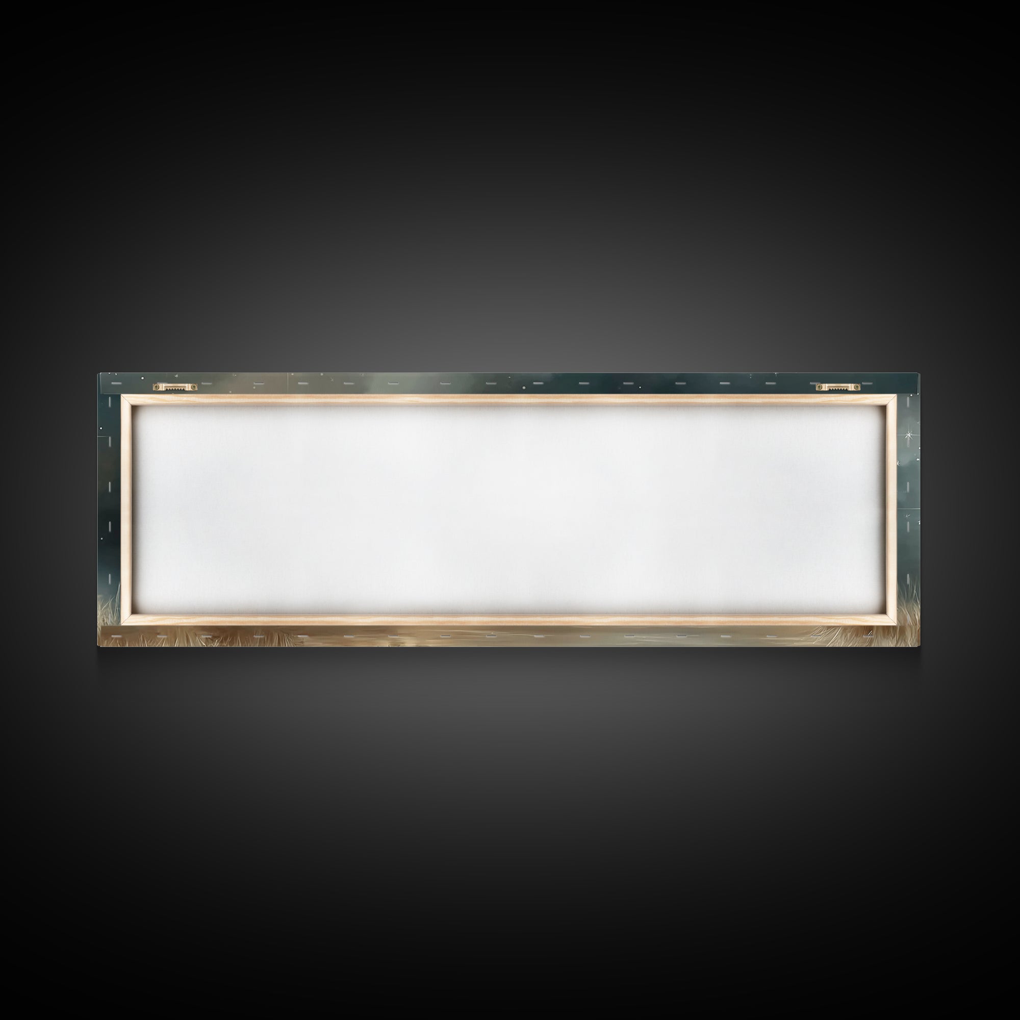 Starlit Calling – Framed Canvas Print – Panoramic Wall Art – Christian Art Canvas – Christmas Art – Christian Paintings – Christian Gift Id
