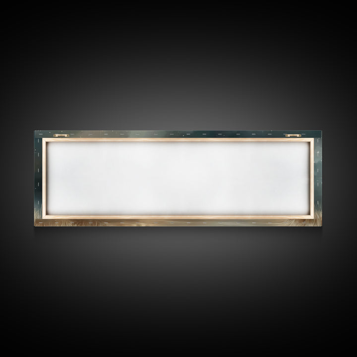 Starlit Calling – Framed Canvas Print – Panoramic Wall Art – Christian Art Canvas – Christmas Art – Christian Paintings – Christian Gift Id