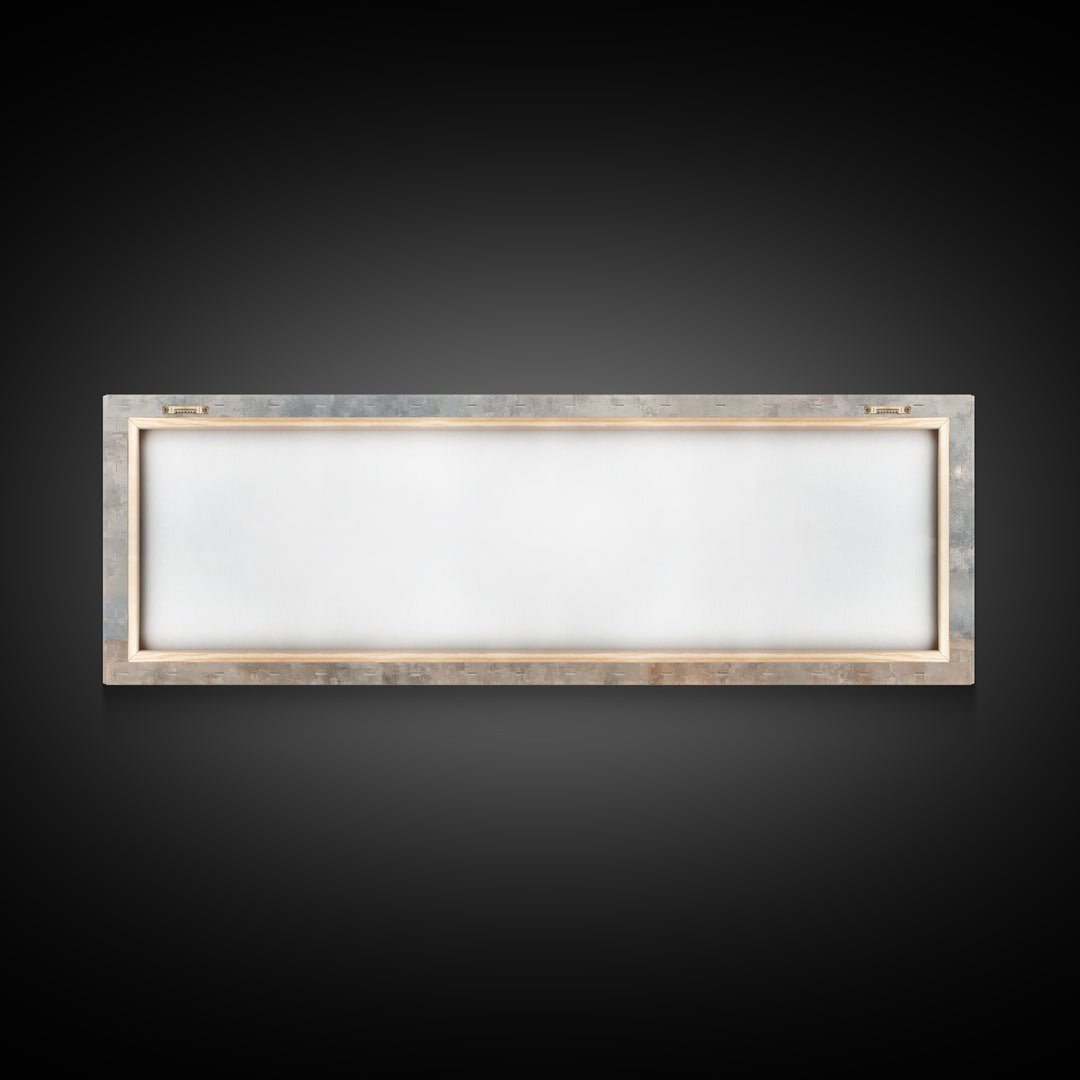 Shepherds At Dawn – Framed Canvas Print – Christian Wall Art – Christian Art Canvas – Panoramic Art – Christian Christmas Art