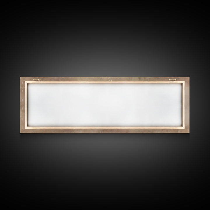 Manger Light Glory, Framed Canvas Print, Christian Art Canvas, Christian Wall Art, Panoramic Painting, Christmas Art Prints, Christian Deco