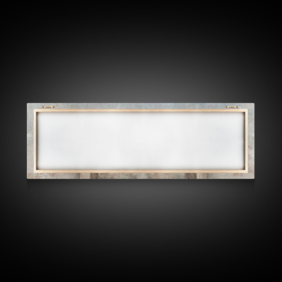 Holy Cradle | Framed Canvas Print | Christian Wall Art | Christian Gift Ideas | Extra Wide Art | Christmas Wall Art