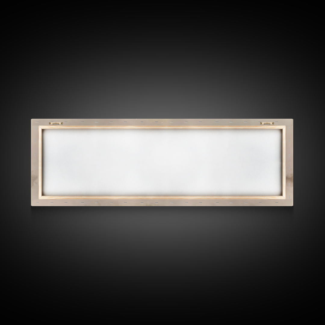 Heavenly Child Rest | Framed Canvas Print | Christian Christmas Art | Panoramic Painting | Christian Art Print | Jesus Painting
