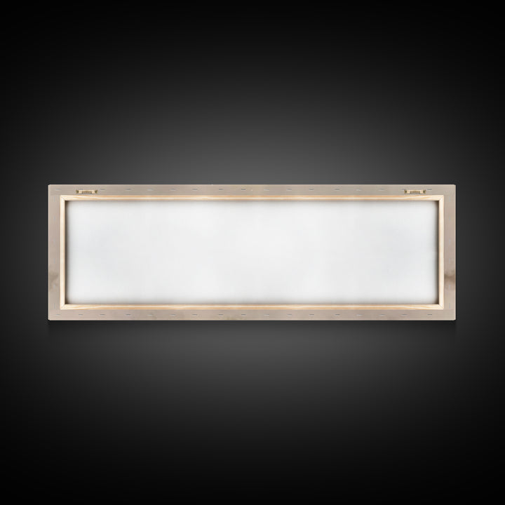 Heavenly Child Rest | Framed Canvas Print | Christian Christmas Art | Panoramic Painting | Christian Art Print | Jesus Painting
