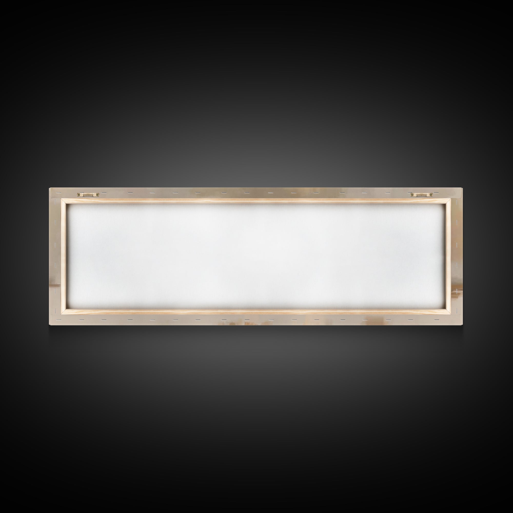 Holy Nativity Light, Framed Canvas Print, Christian Art Canvas, Panoramic Wall Art, Christmas Art, Christian Christmas Decor
