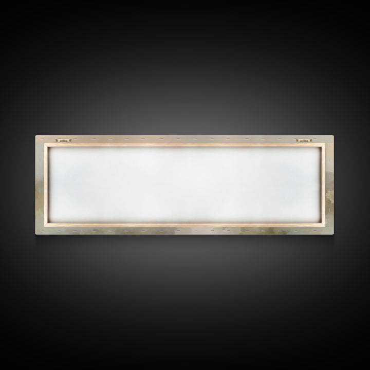 Guided By His Love, Framed Canvas Print, Panoramic Art, Christian Wall Art, Jesus Painting Canvas, Christian Gift