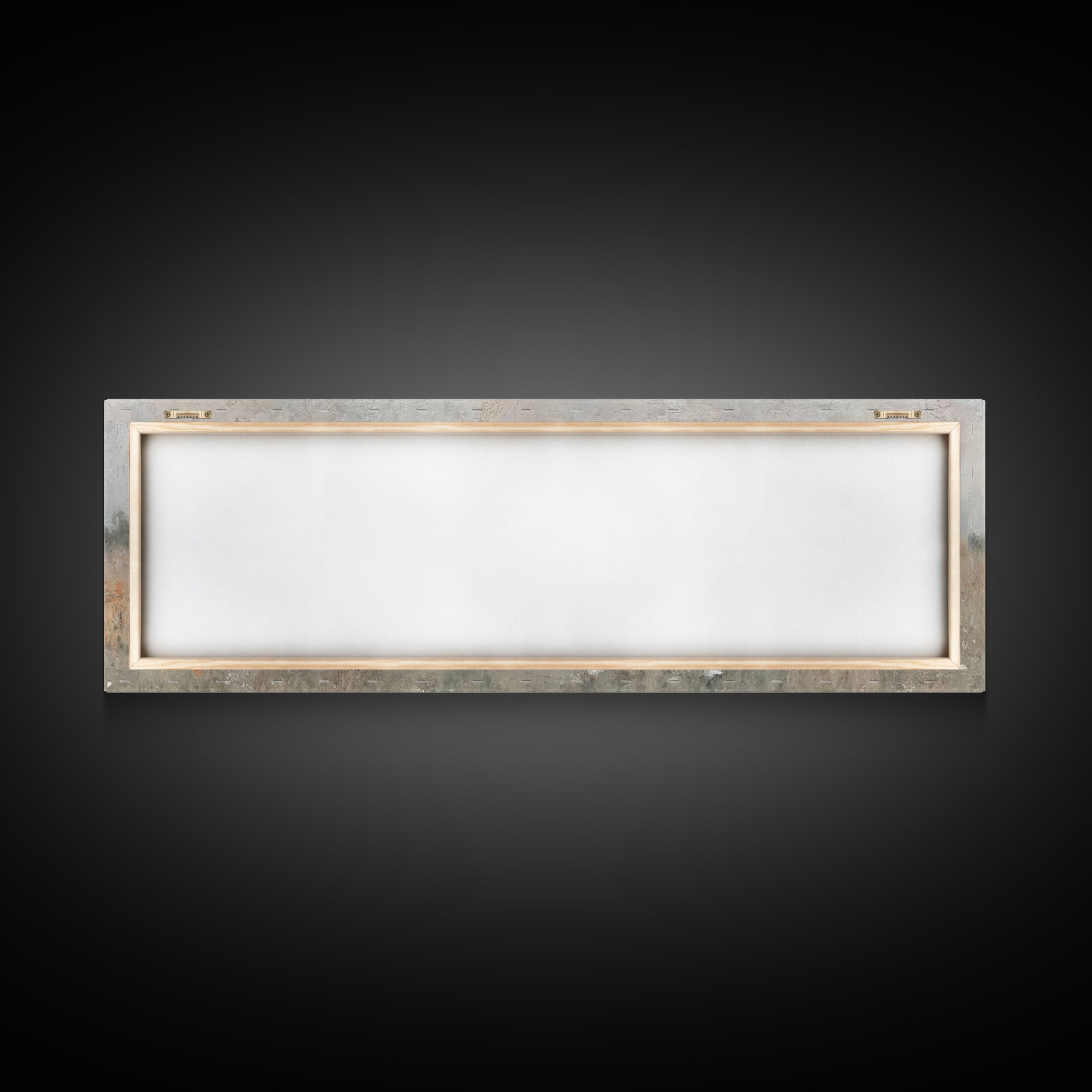 Fields Of His Mercy – Framed Canvas Print – Christian Wall Art – Panoramic Art – Jesus Painting Canvas – Christian Gift Ideas