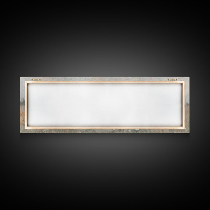 Fields Of His Mercy – Framed Canvas Print – Christian Wall Art – Panoramic Art – Jesus Painting Canvas – Christian Gift Ideas