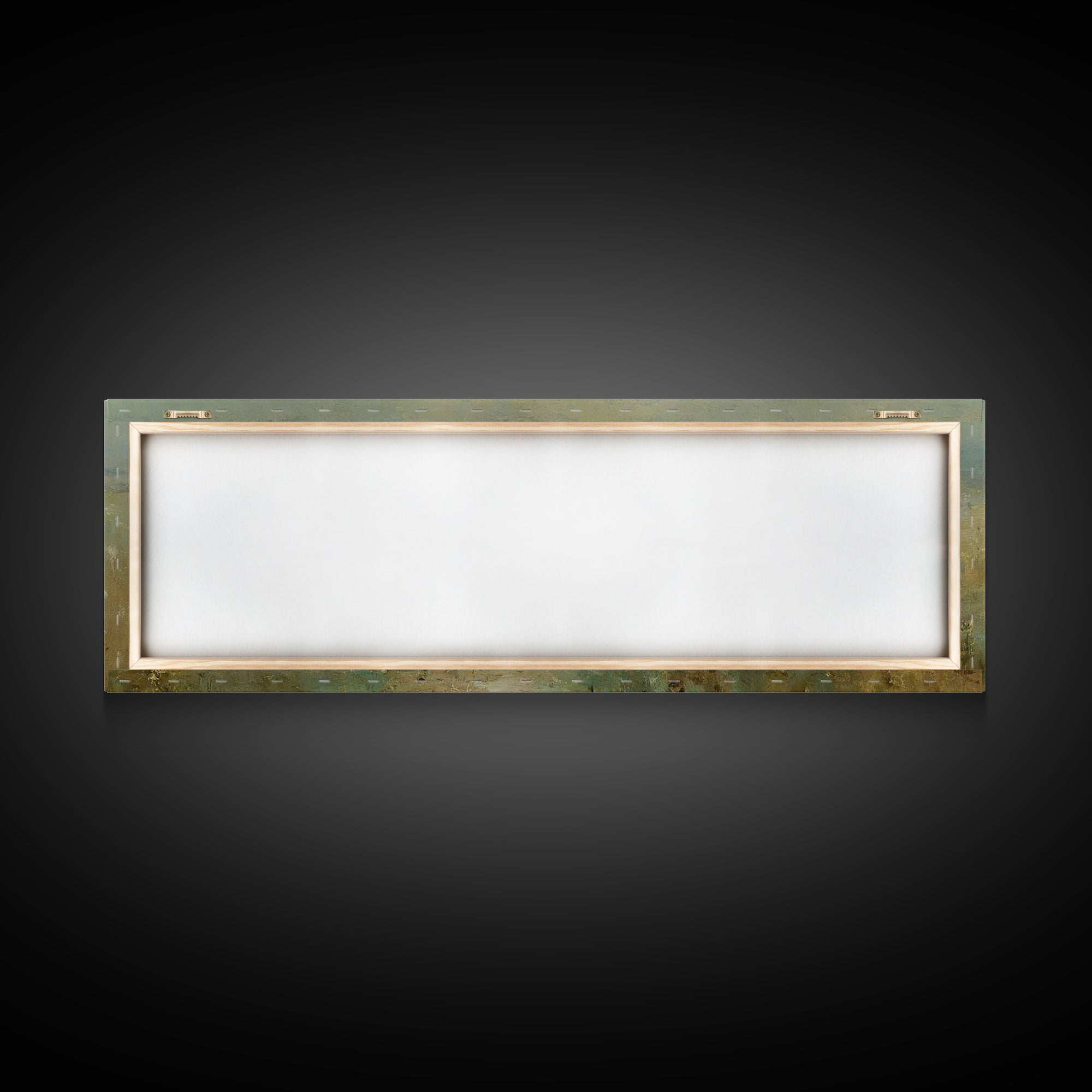 Meadow Of His Peace | Framed Canvas Print | Panoramic Art | Christian Art Canvas | Jesus Wall Art | Christian Painting