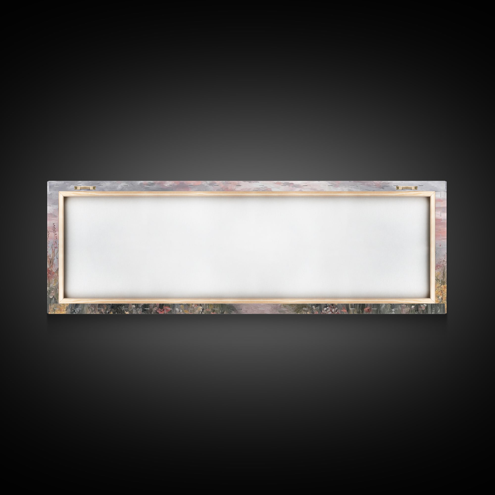 Sunrise Of Grace, Framed Canvas Print, Christian Art Canvas, Panoramic Frame, Jesus Painting, Christian Wall Art