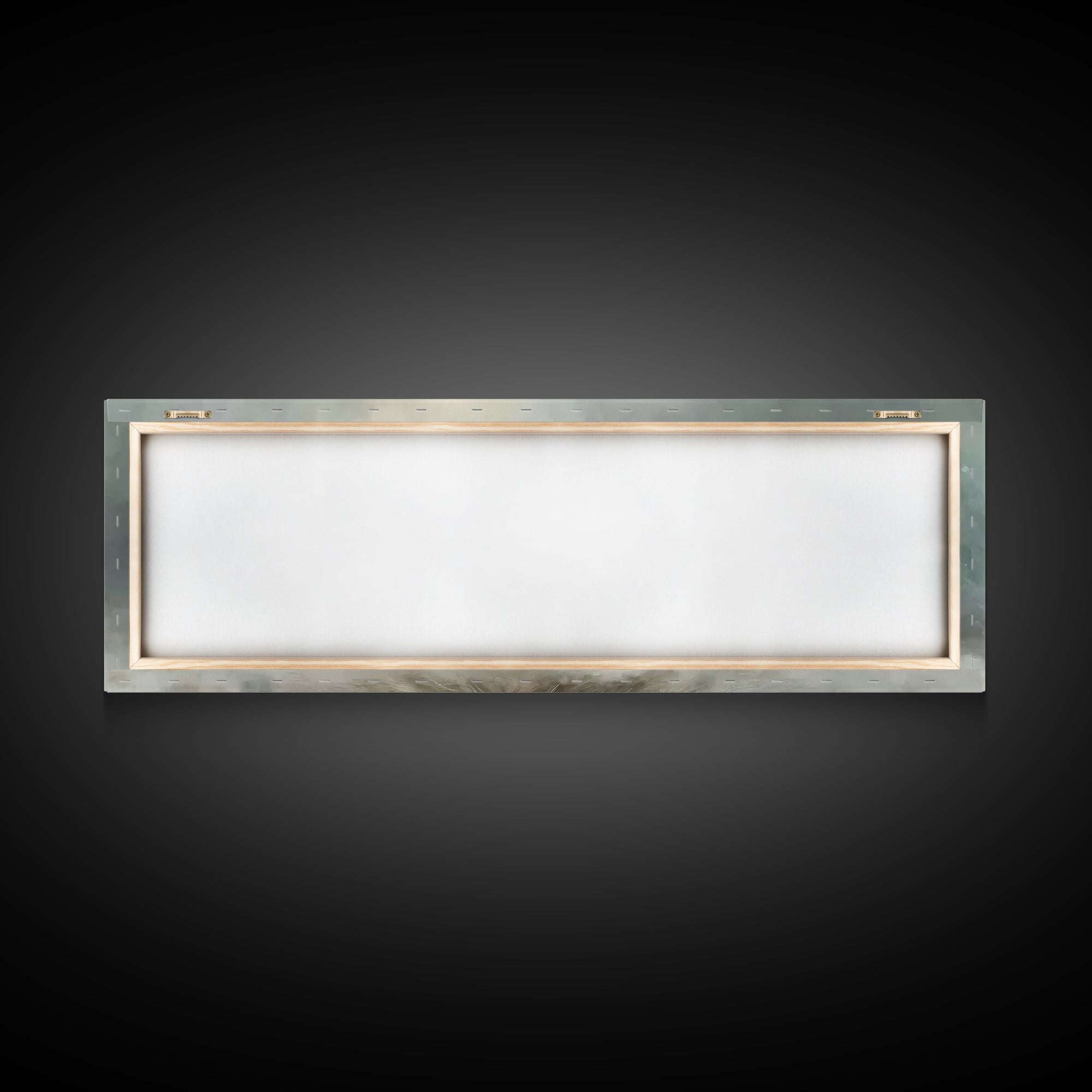 Heaven’s Gentle Gift – Framed Canvas Print – Panoramic Art – Christian Christmas Art – Christian Wall Art – Jesus Art Print