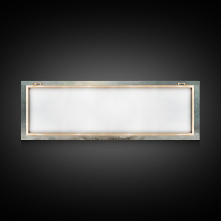 Heaven’s Gentle Gift – Framed Canvas Print – Panoramic Art – Christian Christmas Art – Christian Wall Art – Jesus Art Print