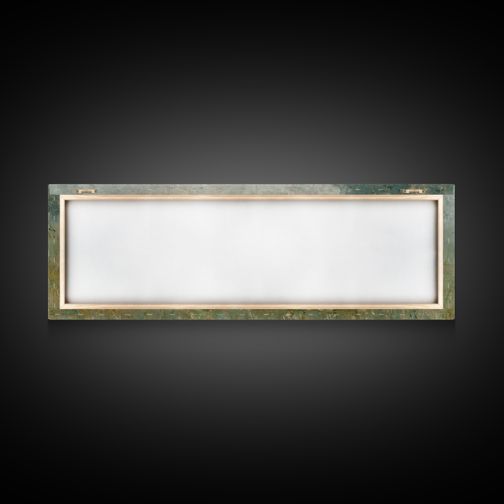 Glory In The Meadow | Framed Canvas Print | Christian Wall Art | Christian Painting | Christian Art Canvas | Panoramic Art | Christian Home