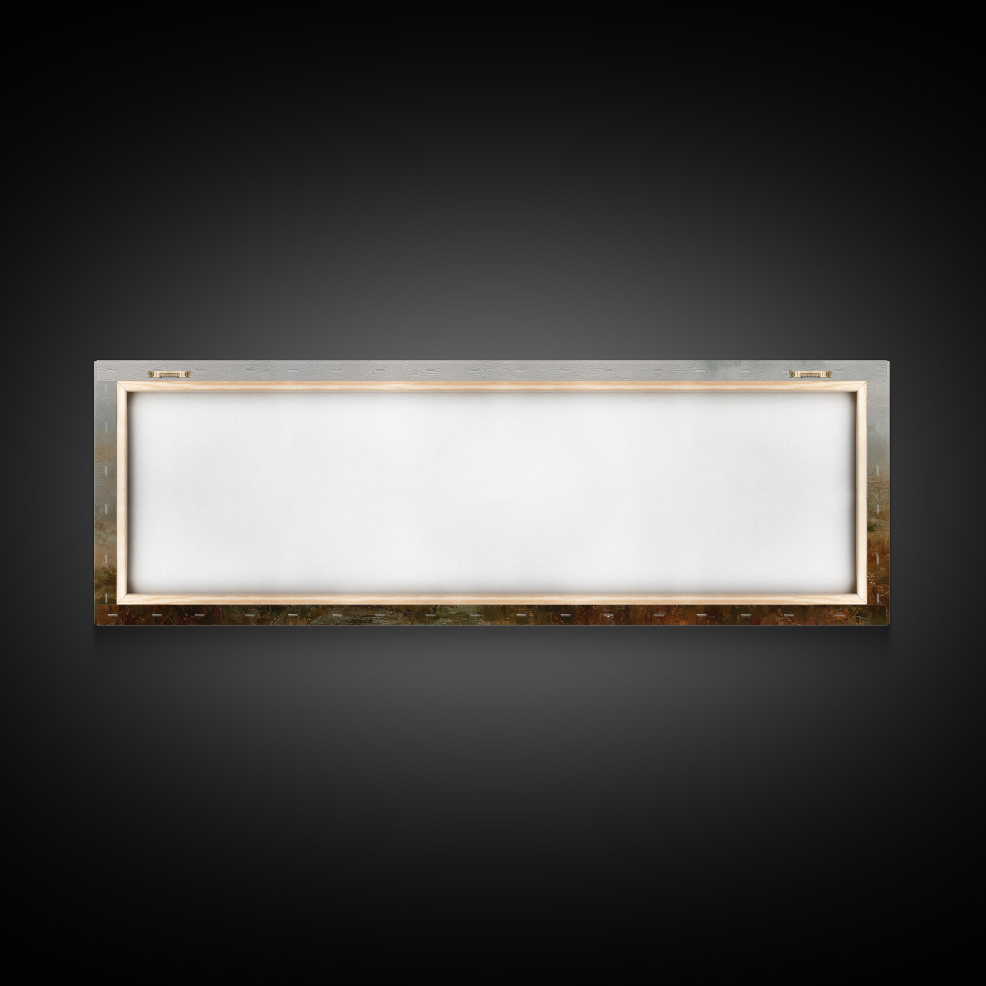 Fields Of His Care – Framed Canvas Print – Christian Art Print – Christian Wall Art – Jesus Painting – Panoramic Wall Art – Christian Chris