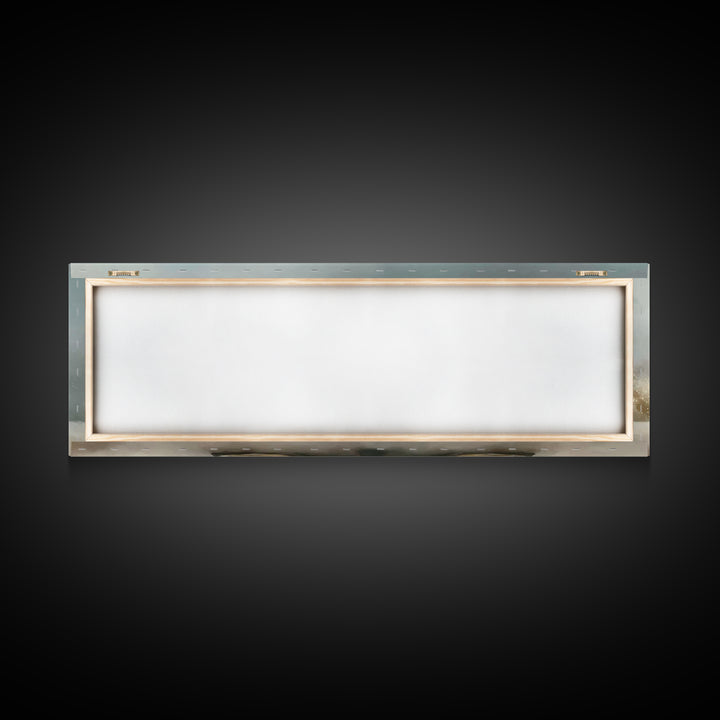 Bible Illumined – Framed Canvas Print – Panoramic Art – Christian Art Canvas – Christian Art – Christian Wall Art – Subtle Christian Art