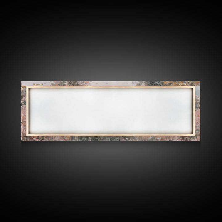 Everlasting Pasture, Framed Canvas Print, Panoramic Wall Art, Christian Art Canvas, Jesus Painting, Christmas Art