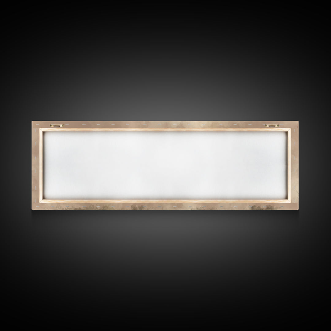 Light Of The Fold – Framed Canvas Print – Panoramic Painting – Christian Wall Art – Jesus Art Print – Christmas Art