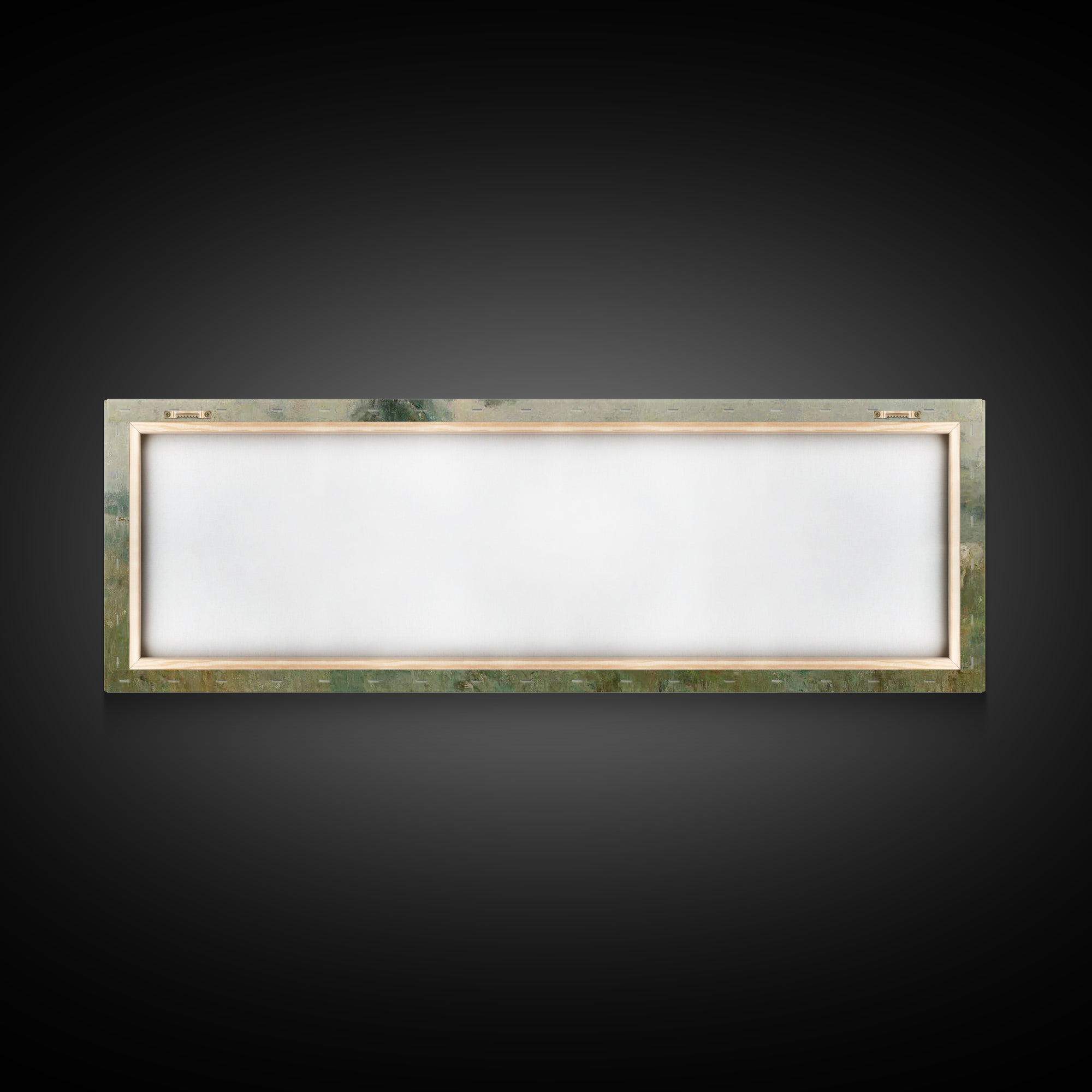 Meadow Of Guidance | Framed Canvas Print | Panoramic Wall Art | Christian Art | Jesus Painting | Christmas Art