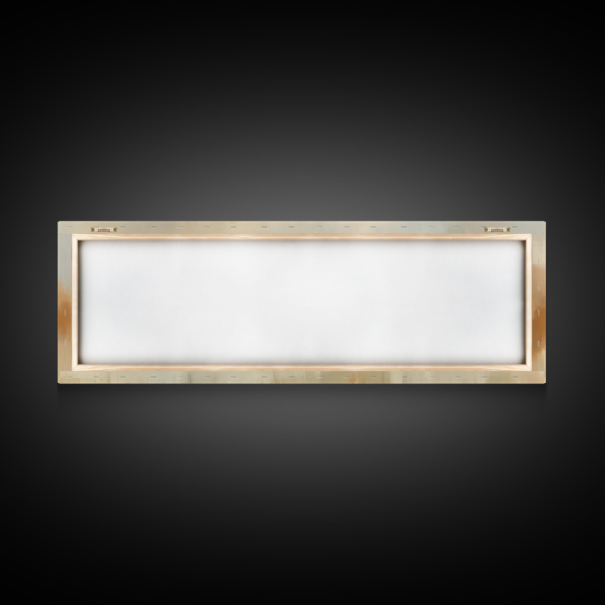 Garden Path Grace – Framed Canvas Print – Panoramic Art – Christian Wall Art – Jesus Painting – Christian Art Canvas