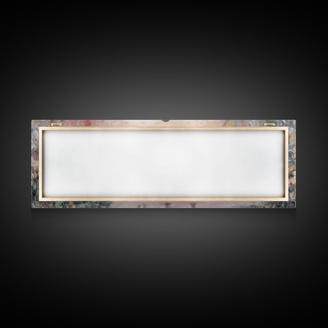 Pathway Of Hope, Framed Canvas Print, Panoramic Painting, Christian Art Canvas, Jesus Painting, Christian Art