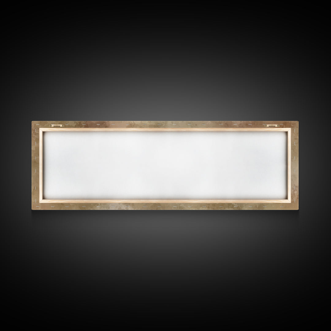 Heavenly Table Grace, Framed Canvas Print, Christian Art Canvas, Jesus Painting, Panoramic Wall Art, Christian Wall Art, Christmas Art, Chr