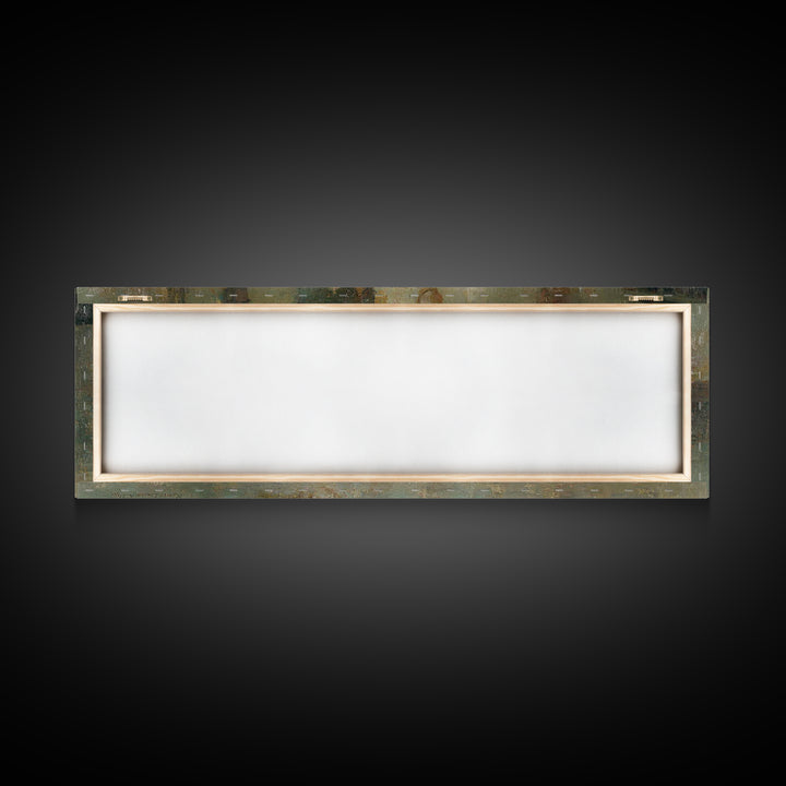 The Quiet Workshop | Framed Canvas Print | Christian Wall Art | Christian Art Canvas | Panoramic Painting | Jesus Painting | Christian Deco