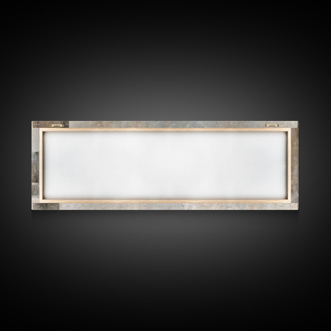 Morning Of Peace – Framed Canvas Print – Christian Art Canvas – Panoramic Art – Christian Wall Art – Jesus Painting – Christian Decor – Chr