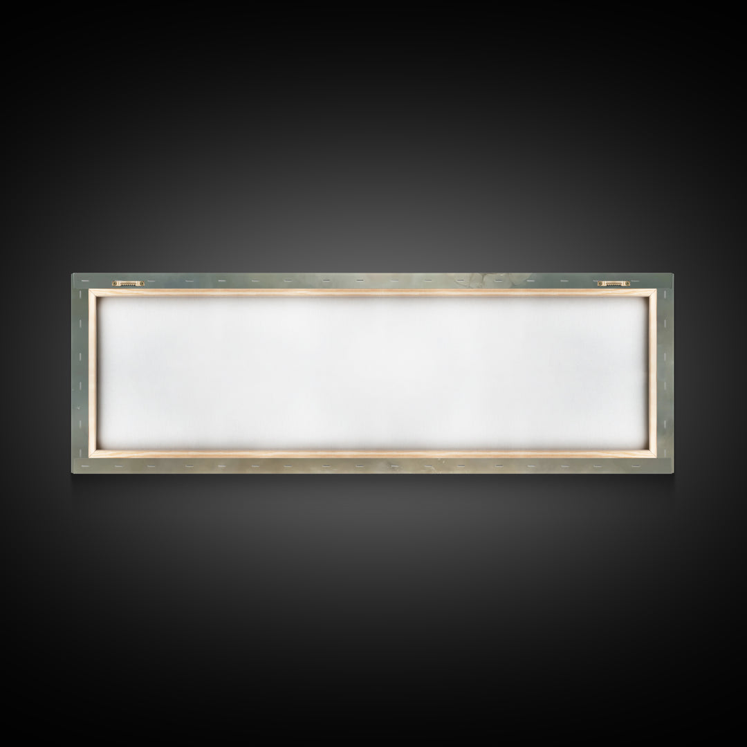Sacred Kitchen Light, Framed Canvas Print, Christian Wall Art, Jesus Painting, Panoramic Frame, Christian Decor, Christian Art Canvas, Chri