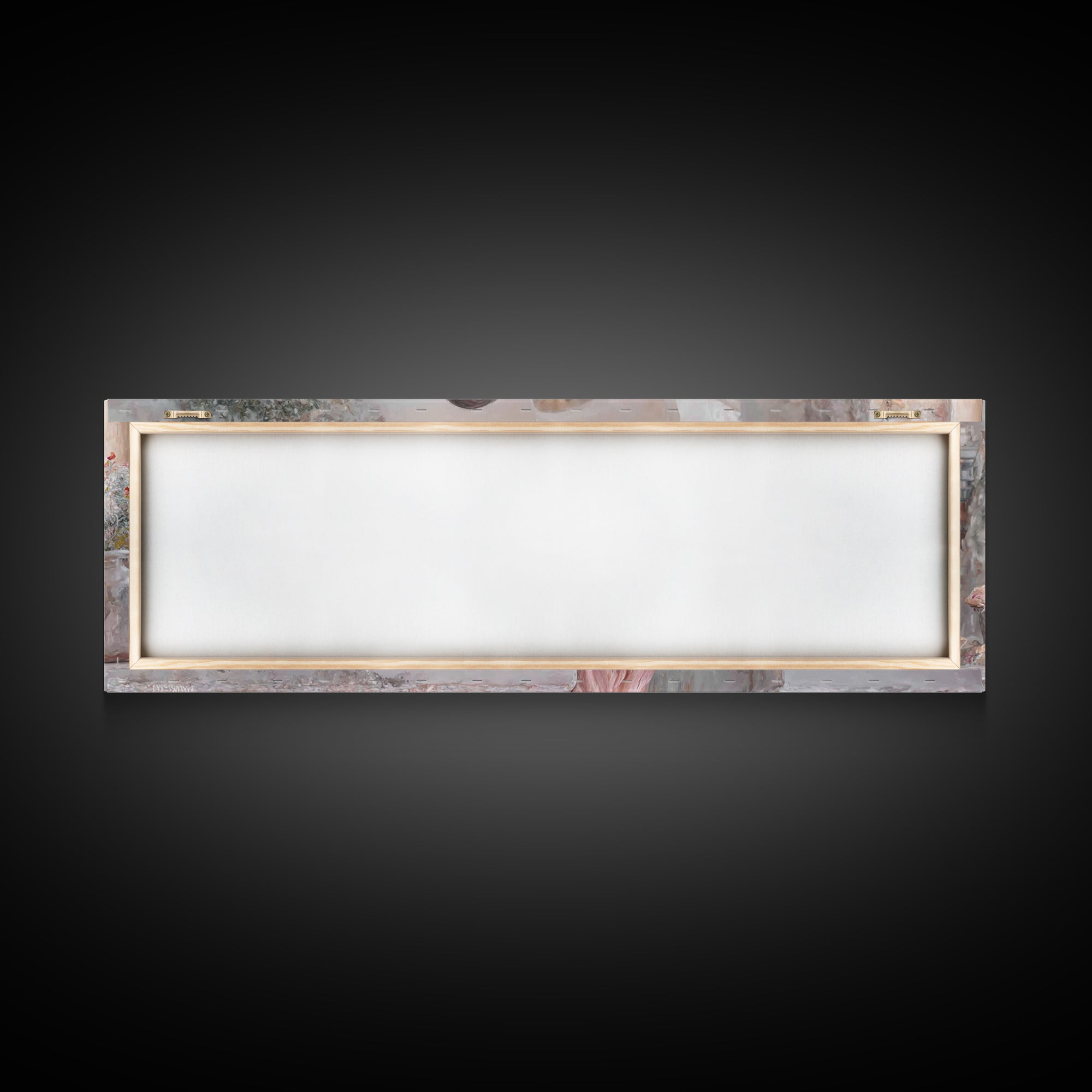 Bread Of Hope | Framed Canvas Print | Christian Art Canvas | Panoramic Wall Art | Christian Wall Art | Jesus Painting | Christian Decor | C