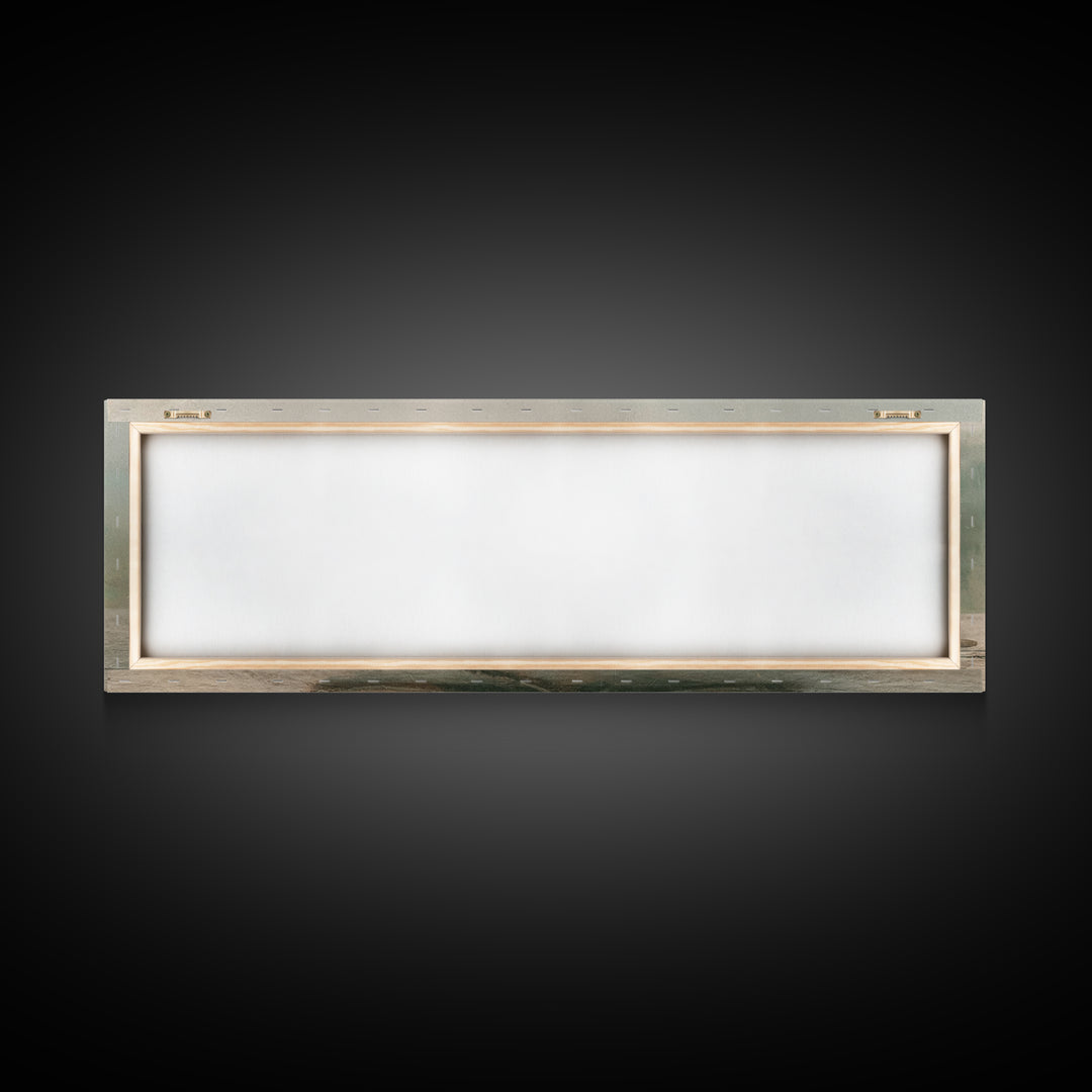 Quiet Morning Grace | Framed Canvas Print | Christian Art | Christian Wall Art | Panoramic Painting | Christian Canvas Art | Christmas Wall