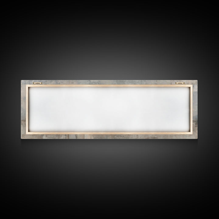 Radiant Night Walk – Framed Canvas Print – Christian Art Canvas – Panoramic Painting – Christian Wall Art – Christian Decor – Christmas Art