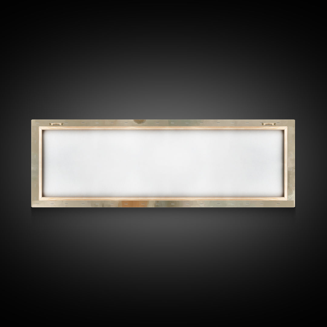 The Eternal Flame, Framed Canvas Print, Christian Art Canvas, Panoramic Art, Jesus Painting, Christian Wall Art, Christian Decor, Christmas