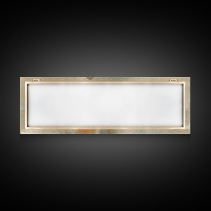 The Eternal Flame, Framed Canvas Print, Christian Art Canvas, Panoramic Art, Jesus Painting, Christian Wall Art, Christian Decor, Christmas