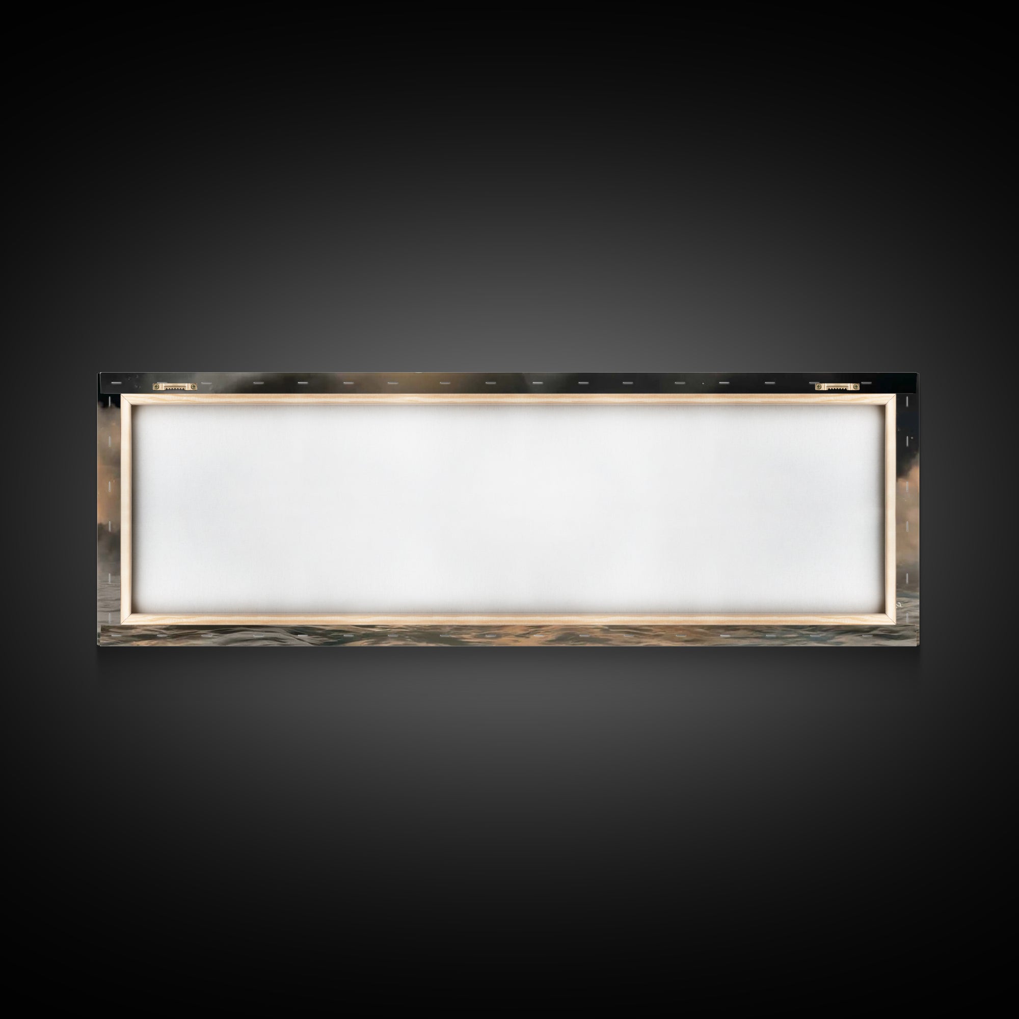 Light Of Salvation | Framed Canvas Print | Panoramic Painting | Christian Art Canvas | Christian Wall Art | Jesus Painting | Christian Chri