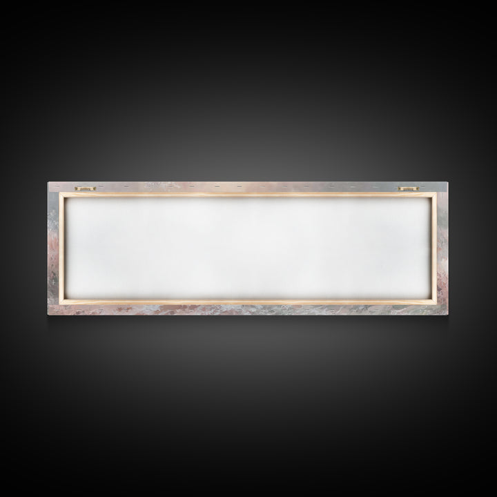Stormborne Grace – Framed Canvas Print – Panoramic Frame – Christian Wall Art – Jesus Painting – Christian Art Canvas – Christian Decor – C