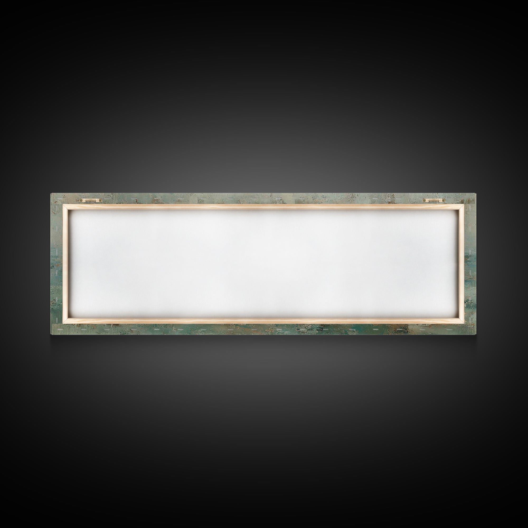 Waves Of Mercy – Framed Canvas Print – Panoramic Art – Christian Wall Art – Jesus Painting – Christian Art Canvas – Christian Christmas Art