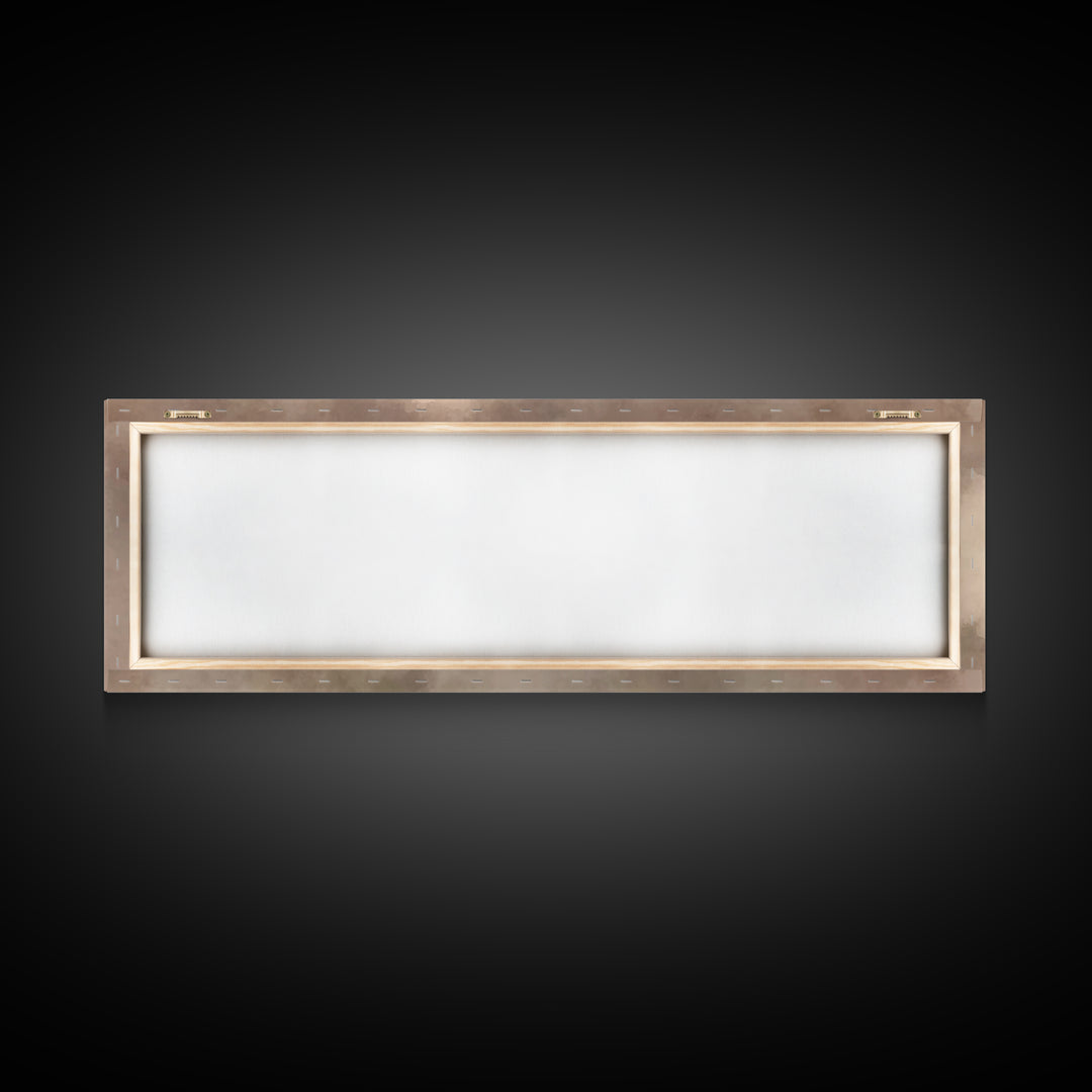 Eternal Stillness, Framed Canvas Print, Panoramic Print, Christian Art, Jesus Painting, Christian Wall Art, Modern Christian Art