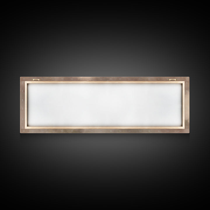 Eternal Stillness, Framed Canvas Print, Panoramic Print, Christian Art, Jesus Painting, Christian Wall Art, Modern Christian Art