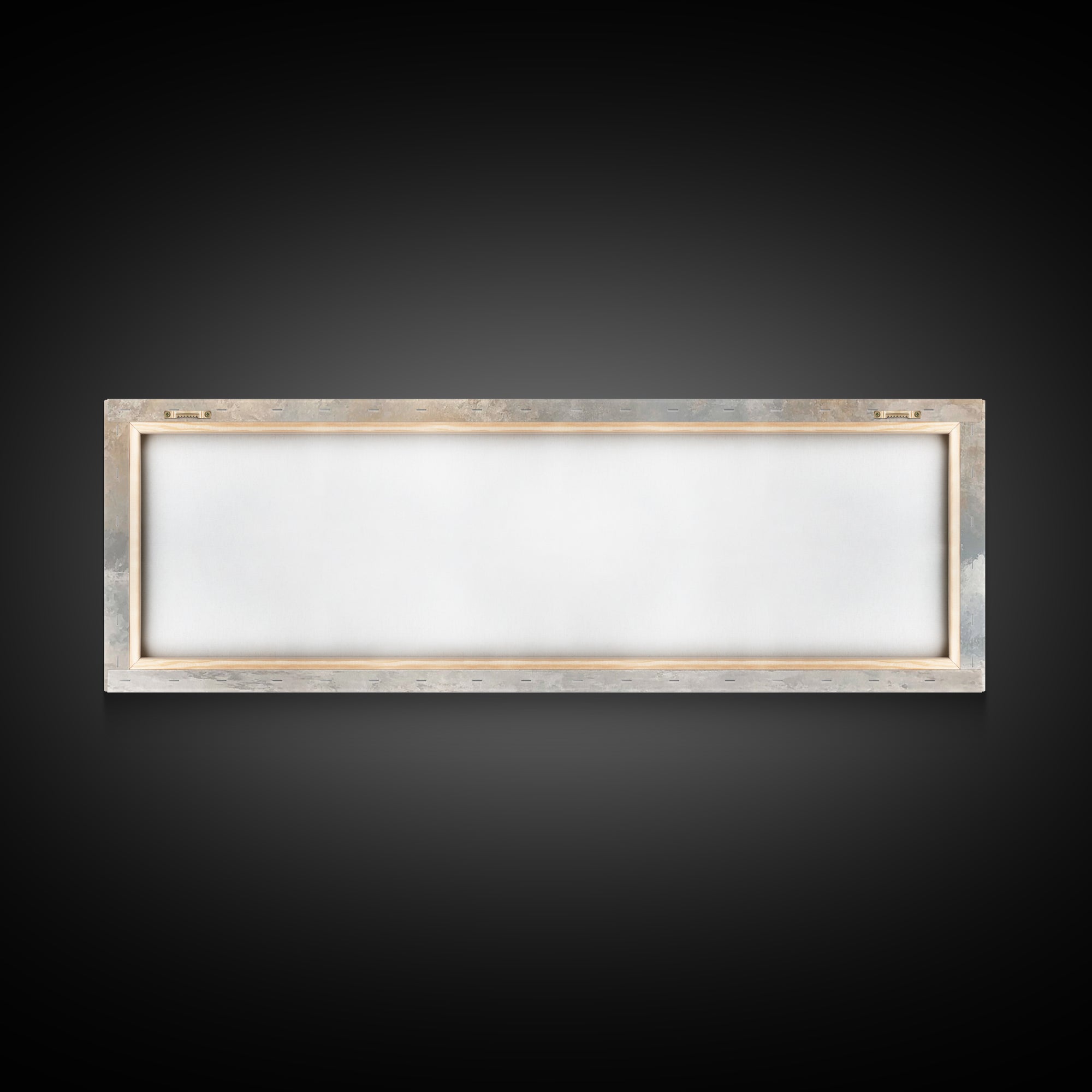 Majestic Tide, Framed Canvas Print, Panoramic Frame, Christian Wall Art, Christian Art Canvas, Jesus Painting, Large Christian Painting
