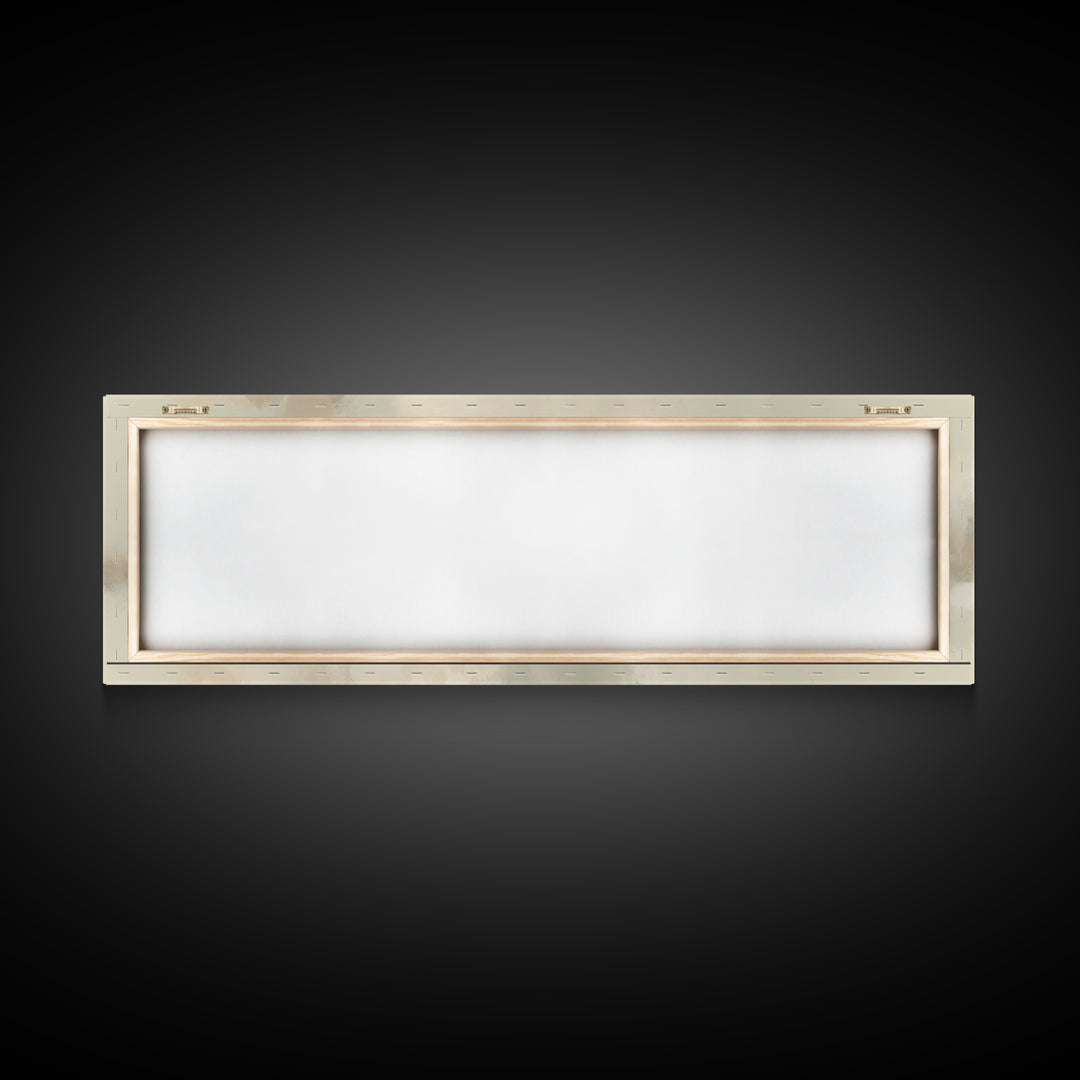 Sacred Invitation – Framed Canvas Print – Panoramic Print – Christian Art – Jesus Painting – Christian Wall Art – Unique Christian Art