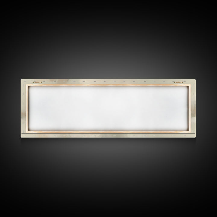 Sacred Invitation – Framed Canvas Print – Panoramic Print – Christian Art – Jesus Painting – Christian Wall Art – Unique Christian Art
