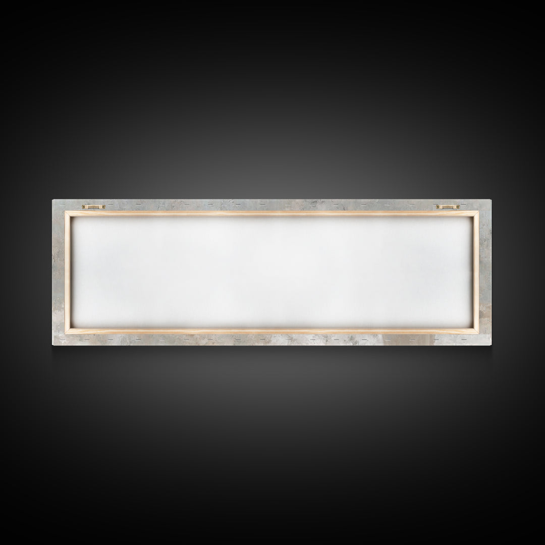 Heaven’s Thunder, Framed Canvas Print, Panoramic Print, Christian Art Canvas, Christian Wall Art, Jesus Painting, Modern Christian Art