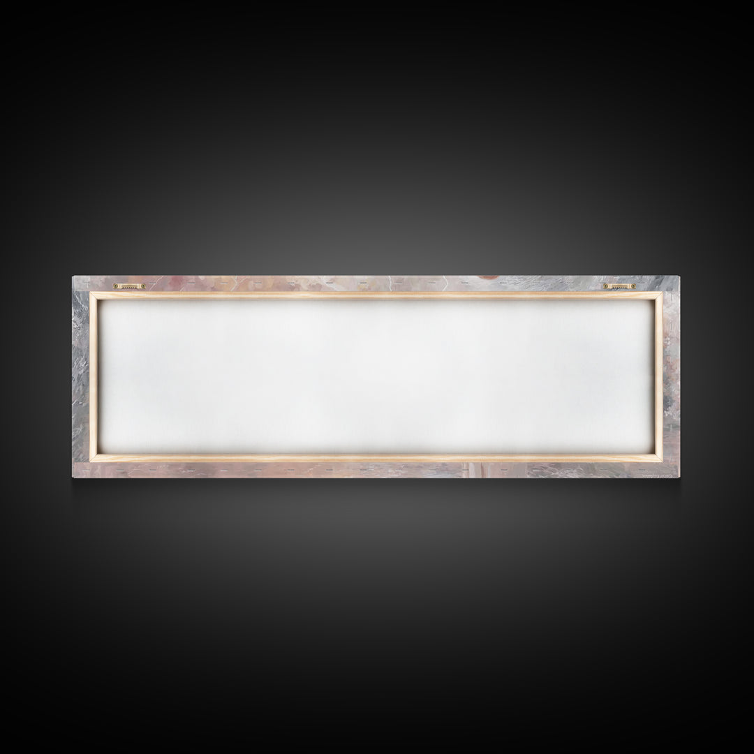 Light Of Hope – Framed Canvas Print – Panoramic Painting – Christian Art Canvas – Christian Wall Art – Jesus Painting – Subtle Christian Ar